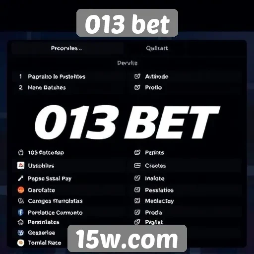 Métodos de pagamento disponíveis no 013 bet